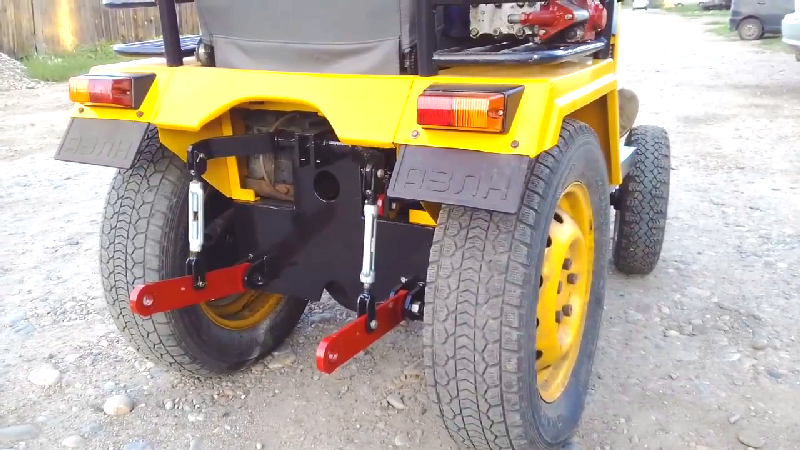 Навеска на минитрактор своими руками смотреть онлайн