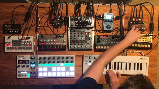 Volca jam for Jamuary 2018: day 1 смотреть онлайн