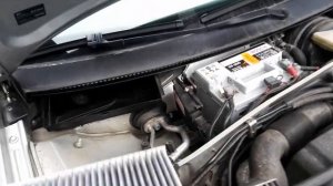 Замена фильтра салона VW Passat b5