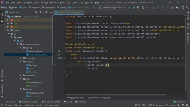 ?WebFlux. Spring Security смотреть онлайн