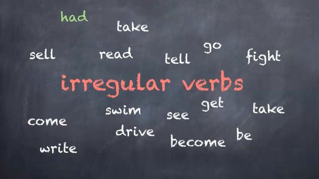 Simple Past - irregular verbs смотреть онлайн