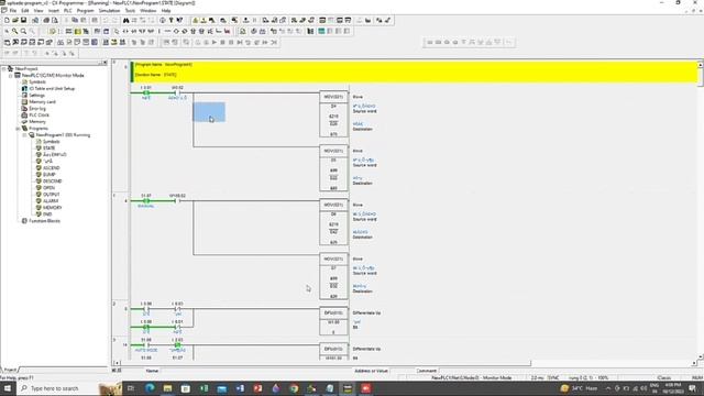 Online Edit the Omron PLC Program. Online Program Modification in CX-Programmer Omron PLC Program. смотреть онлайн