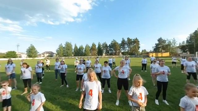 Вечерняя зарядка в Ганцевичах / 8 июня 2022 года смотреть онлайн