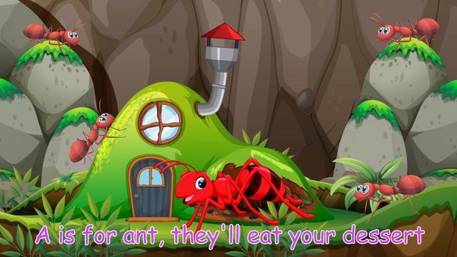 The Letter A | Learn The Alphabet With Phonics | ABC Harry Nursery Rhymes & Kids Songs смотреть онлайн