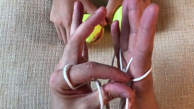 Плетение сеточки на пальцах смотреть онлайн