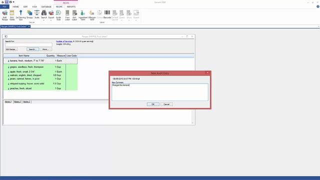 Using the Audit Trail Feature to Track Changes in Genesis R&D Food смотреть онлайн