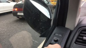 VW T6. Складывание зеркал.