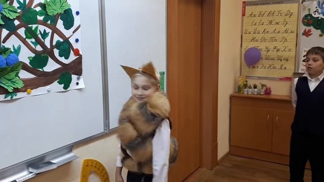 И. А. Крылов Лисица и Виноград смотреть онлайн