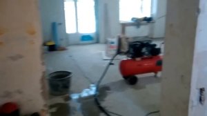 Штукатурка Хопер ковшем, механизированная штукатурка.