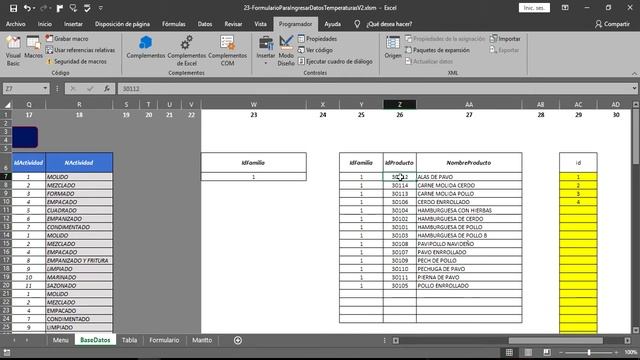 Formulario para ingresar datos - Parte 1 (Formularios, Combobox Dependientes) смотреть онлайн