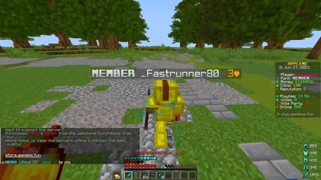 How I met with the WORST HACKER of apple mc minecraft server... смотреть онлайн