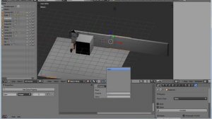Blender Game Engine урок 7 открытие закрытие двери