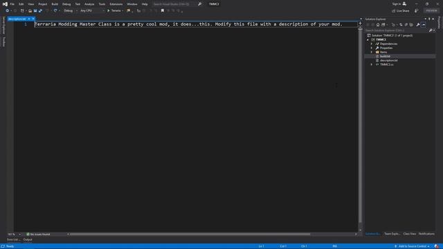 CREATING YOUR MOD - LESSON 01 - TERRARIA MODDING MASTER CLASS смотреть онлайн