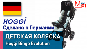 Детская коляска HOGGI Bingo Evolution прогулочная для детей с ДЦП из Германии, от Медтехника №1