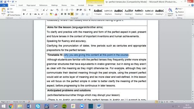 Observation Lesson plan Header sheet and Procedure смотреть онлайн