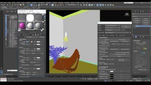 Как настроить материалы в 3ds Max урок для начинающих
