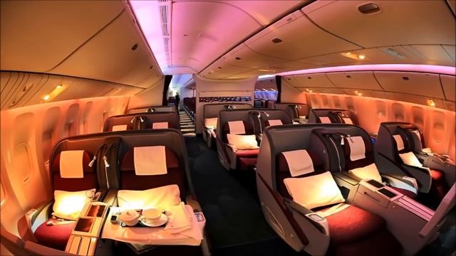 First Class Jet Night Flight - 8 Hours White Noise смотреть онлайн