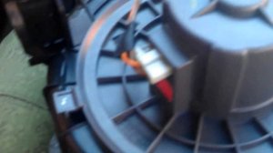 Снятие вентилятора печки Matiz.