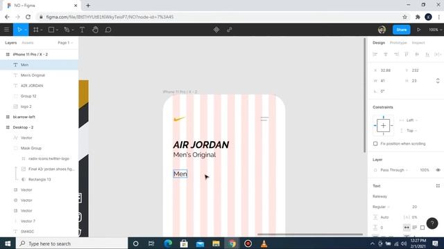 Sneakers shoes Landing page & App Screen Design in figma смотреть онлайн