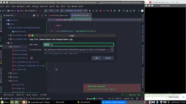 Utilizando BottomSheetDialog Material Design no Android com Kotlin смотреть онлайн