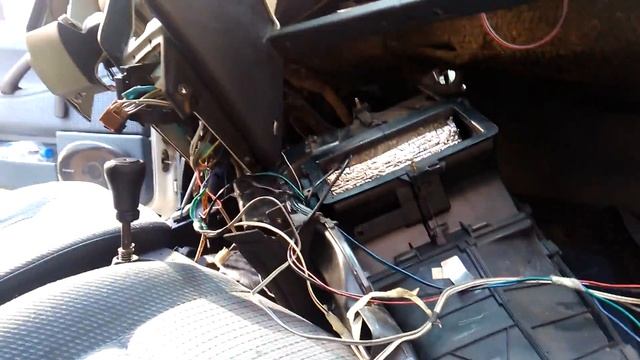 Замена радиатора печки пассат В3 смотреть онлайн