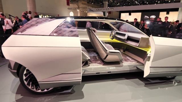 New Hyundai 45 Concept Electric 2019 IAA Auto Show Frankfurt смотреть онлайн