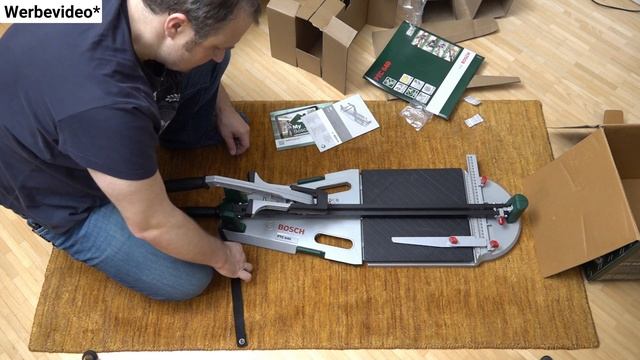 Bosch Fliesenschneider PTC 640 смотреть онлайн