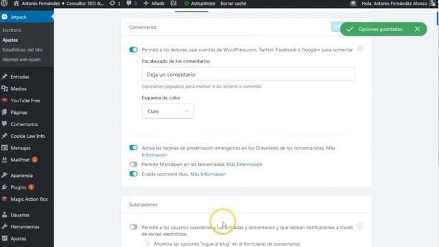 Configuración JetPack de WordPress смотреть онлайн