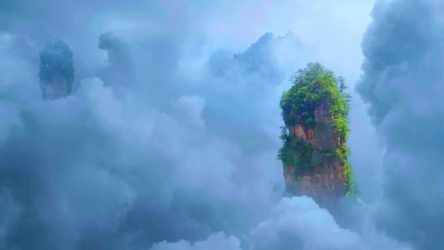 Cloudland - Zen Meditation Music with Xiao Bamboo Flute - Ethereal Meditative Relaxation Music смотреть онлайн