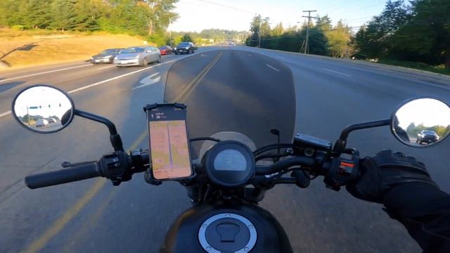 Taking The Motorcycle Endorsement Class - Honda Rebel 500