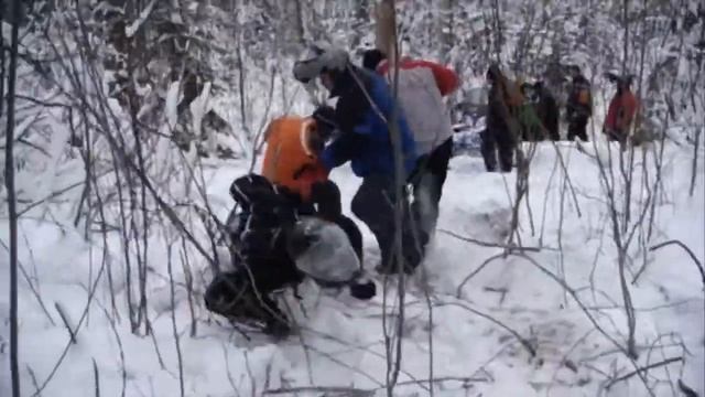 В Тетьково на снегоходах смотреть онлайн