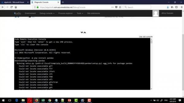 Azure Function Python Setup and Custom Packages Installation