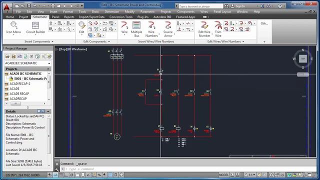 12. Recap 3 IEC Schematic and SWAP from IEC and JIC | AutoCAD Electrical Engineering смотреть онлайн