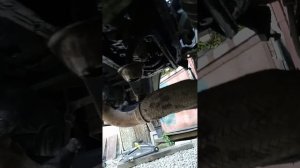 17 октября 2022 г. Демонтаж поддона на опеле зафира.