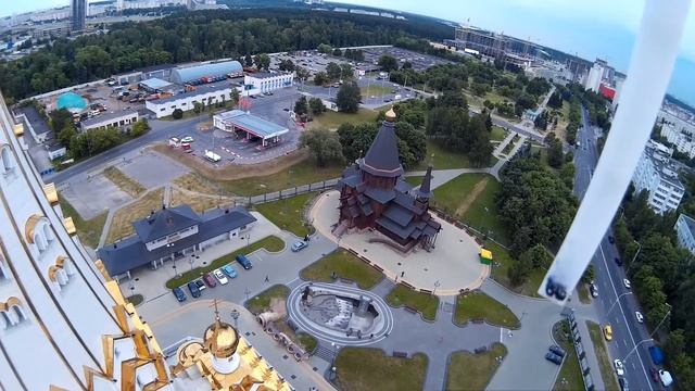 Полёт над церковью Всех Святых Минск (Восток) смотреть онлайн