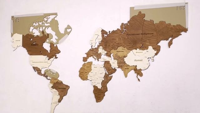 Карта Мира из дерева - Обзор / Видео инструкция по установке смотреть онлайн