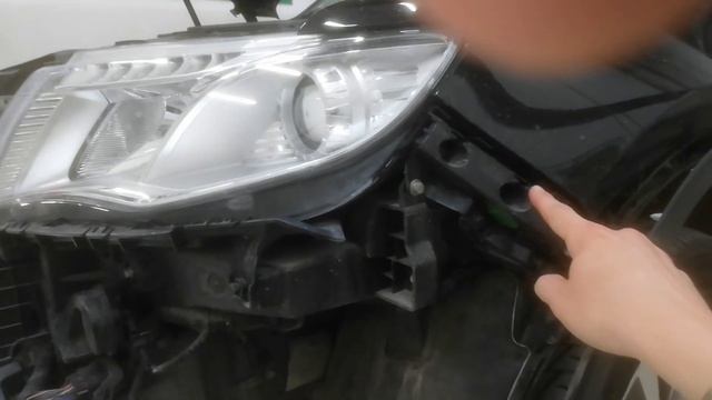 Снятие бамперов Hyundai