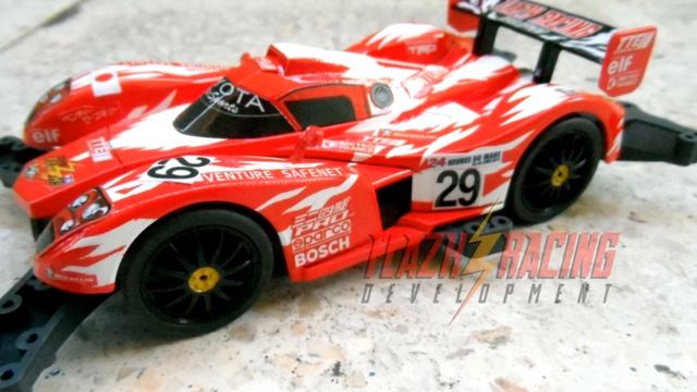 Mini 4WD Blast Arrow LeMans Toyota GT Custom FIN смотреть онлайн
