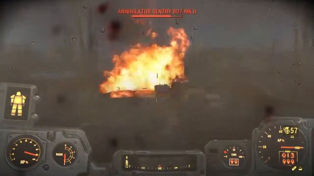 Fallout 4: RANDOM SENTRY BOT GLITCH смотреть онлайн