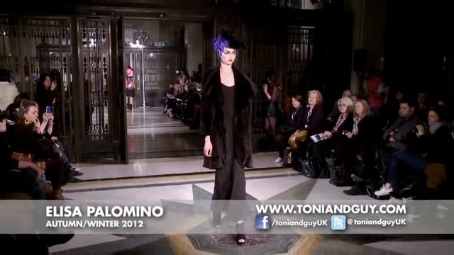TONI&GUY @ Elisa Palomino AW12 - London Fashion Week смотреть онлайн