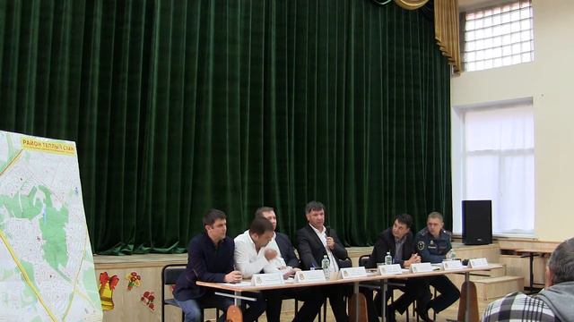 встреча главы управы Тёплый Стан с жителями района 17.08.2016 - 1 часть смотреть онлайн