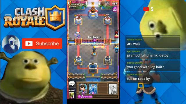 CLASH ROYALE 1V1 ACCEPTED 😗👉👈 | LIVE | notice смотреть онлайн