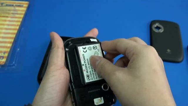 HTC P3450 (Elf) O2 XDA Nova (Elf 200) T-Mobile MDA Touch 2400mAh Extended Battery [HLI-P3450XL]