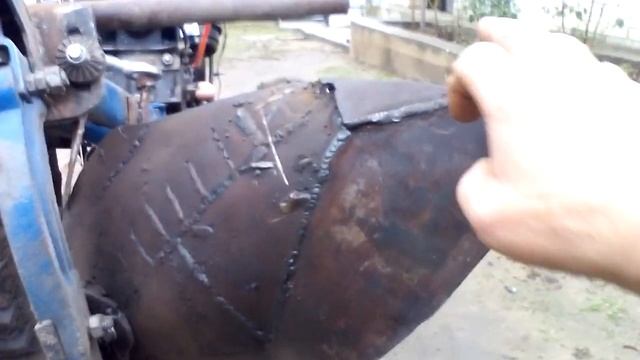 МОТОБЛОК #ДИЗЕЛЬ Как пахать чтоб не устать . смотреть онлайн