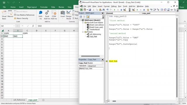 #5 Copy, Past, Past Special in VBA смотреть онлайн