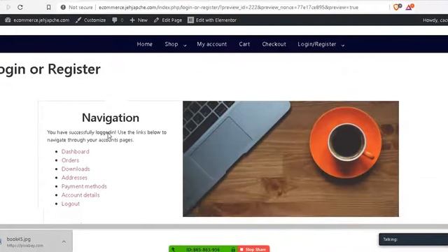 Woocommerce: How to create Login/Register and Footer page. Prt 4 (Filipino) смотреть онлайн