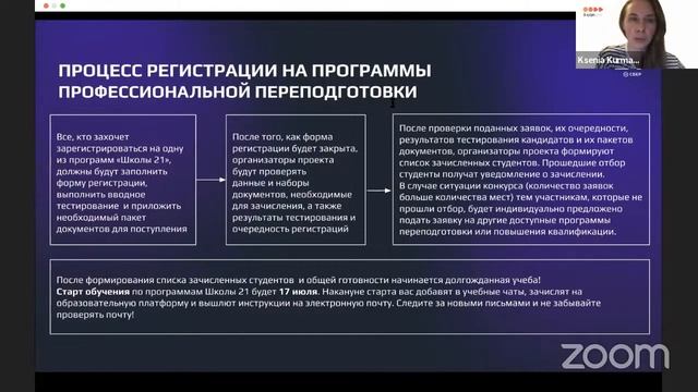 Интровебинар "Школа 21" по направлению "Специалист по работе с данными, Data Scientist" Май 2023 смотреть онлайн