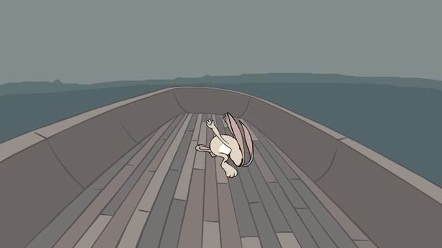 Пьяный кролик, Соколова Надежда. Онлайн школа анимации School.animationclub.ru смотреть онлайн