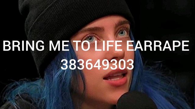 BRING ME TO LIFE ROBLOX ID EARRAPE смотреть онлайн