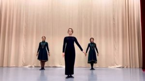 "Кошара" -старинный абазинский танец. Мастер класс от хореографа ДК а.Кубина.Кавказ.